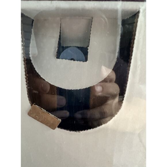 Vintage Ingraham Light Blue Plastic Wall Clock Square 10” USA Heartland Themed - Picture 5 of 7